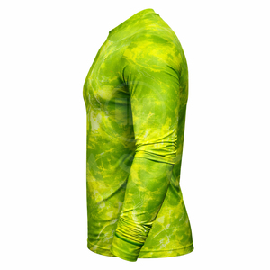 Camisa de Pesca de Manga Larga Personalizada con Protección Solar UPF 50+, Logotipo Impreso en la Parte Delantera, Secado Rápido, Transpirable, Sublimada - Product Image 3