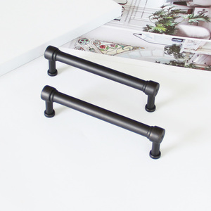 Cost-Effective Price Modern Matte <b>Black</b> Zinc Alloy T-Bar Cabinet Handle Minimalist Furniture Pull for Kitchen Bathroom Bedroom - Product Image 3