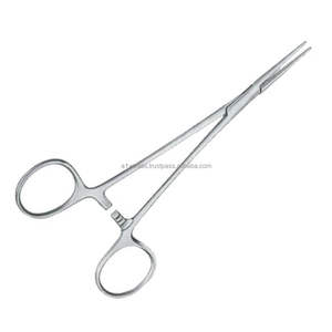 Pinzas para Arteria Leriche Rectas/Curvas A-1 VERITAS de Alta Calidad, 15 cm, Instrumentos de Acero Inoxidable |   Kit de sutura, instrumento médico - Product Image 4