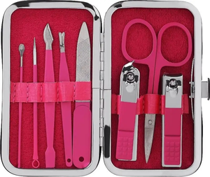 Hot Selling 7 Piece Stainless Steel <b>Nail</b> Clippers Set Custom Colors Logo Professional Pedicure Manicure Tools - Product Image 1
