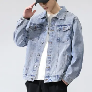 เสื้อแจ็คเก็ตยีนส์มีฮู้ด Stonefield สำหรับทุกเพศ พร้อมดีไซน์ปรับแต่งได้ กันน้ำและใส่ได้สองด้าน สไตล์สตรีทแวร์ รับผลิตแบบ OEM - Product Image 2