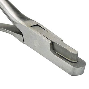 Pince à marquer les oreilles en acier inoxydable, type U/V, pour porcs, instrument vétérinaire - Product Image 2