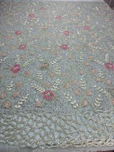 Vestido de Fiesta de Lujo Ecológico con Cuentas 3D Bordadas a Mano, de Organza y Encaje, Corte A, con Cintura Imperio y Largo Mini - Product Image 6