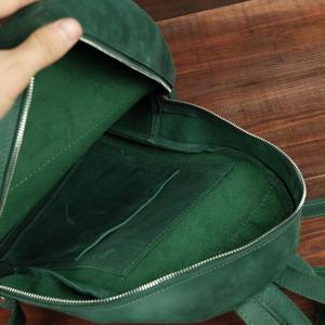 Mini Mochila de Cuero Genuino con Logotipo Personalizado Premium, Mochila Pequeña de Piel de Vaca para Mujer, Bolso de Viaje de Diseño para Damas LSBP-0110 - Product Image 2