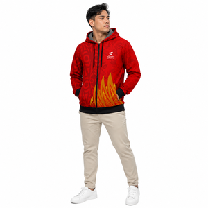 Sudadera Deportiva Personalizada con Sublimación, Cierre Completo, para Hombre, Transpirable, para Gimnasio, con Diseño Gráfico, Chaqueta con Capucha - Product Image 3