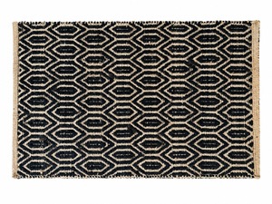 Geometric Hand Woven Jute Door <b>Mat</b> Washable <b>Non</b> <b>Slip</b> Outdoor Entry Floor <b>Mat</b> for Home Hotel <b>Bathroom</b> - Product Image 1