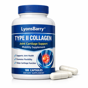Capsules de collagène de type II, soutien du cartilage articulaire, complément de mobilité, OEM, étiquette privée, certifié GMP - Product Image 3