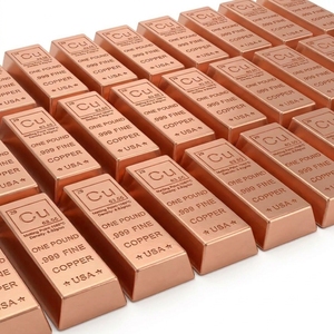 Bulk Copper <b>Ingot</b> Supplier 99.9% Copper Metal for Electronics and Semiconductor Industry Competitive Price Industrial - Product Image 6