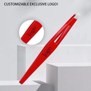 High <b>Precision</b> Durable Stainless Steel Slanted Tip Eyebrow Shaping Tweezers Beauty <b>Tool</b> - Product Image 4