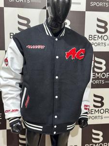 Veste décontractée pour homme, col montant, simple boutonnage, saison hiver, fabrication sur mesure, vestes universitaires pour homme de haute qualité - Product Image 5