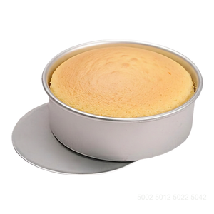 <b>Small</b> Mini Cake Mold 4" Inch Deep Round Cake <b>Pan</b> Removable Bottom Aluminum Alloy - Product Image 3