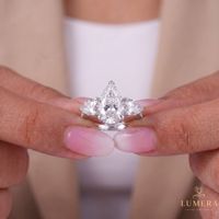 Bague en or avec diamant de laboratoire taille poire certifié IGI pour mariages et cadeaux – Source directe usine – Simplicité et luxe