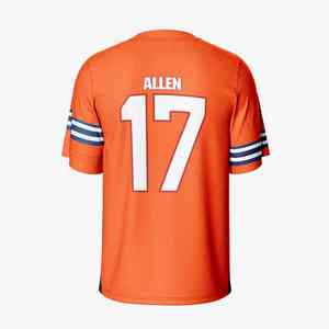 Maillot de football 100% polyester, nouveau design, entièrement sublimé, séchage rapide, décontracté, maillot de football américain - Product Image 2