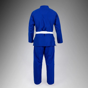 Kimono de Karate BJJ Azul Deportivo Daizha, Uniforme 100% Algodón, Duradero, Corte Regular, Unisex para Adultos, Ropa de Artes Marciales Ligera - Product Image 2