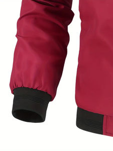 <b>Men's</b> Spring Autumn Outdoor Lightweight Casual Sports Windbreaker <b>Jacket</b> Zip up Coat with Pocket <b>Men</b> Bomber <b>Jacket</b> - Product Image 5