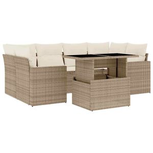 Conjunto de Sofás de Jardín Color Beige - Product Image 2