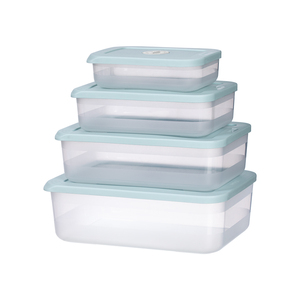 Ensemble de contenants alimentaires modernes en PP sans BPA, étanches, rectangulaires, pour la préparation des repas, compatibles lave-vaisselle, empilables pour garde-manger - Product Image 5
