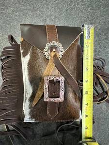 Sac à bandoulière de luxe en cuir véritable avec boucle et franges, modèle 2026, pour femmes, de marques célèbres, vente chaude - Product Image 1