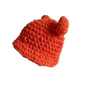 Gorro de Punto Divertido con Orejas de Animales, Hecho a Mano, de Poliéster/Algodón, para Viajes, Casual, de Verano, 2025 - Product Image 2