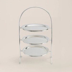 Polished Iron <b>Plate</b> Stand For Modern Interior Settings Enhancing Decorative Display With Durable Construction - Product Image 4