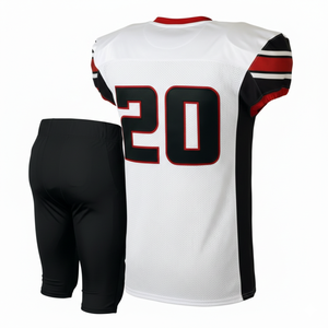 Paket Seragam Sepak Bola Amerika Lengkap untuk Klub, Sekolah, Tim - Seragam Olahraga 100% Poliester, Bernapas, Dapat Dicetak, dan Dapat Disesuaikan - Product Image 2