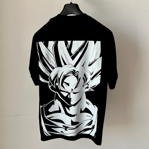 Camiseta de punto estampada de poliéster para hombre, cuello en V, manga corta, de secado rápido, ecológica, estilo urbano, proveedor, sublimación personalizada - Product Image 1