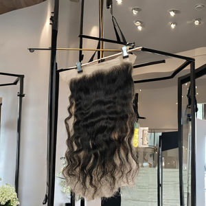 วิกผมดิบแบบไม่ผ่านกระบวนการผมคนแรกของอินเดียวิกผมลอนแบบนุ่มทำ13X6 13X4 - Product Image 1