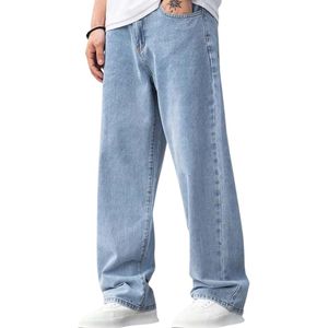 Corte Regular para Hombre | Diseño Clásico con Aspecto Elegante | Comodidad Diaria | Jeans Elásticos de Cintura Media - Product Image 1