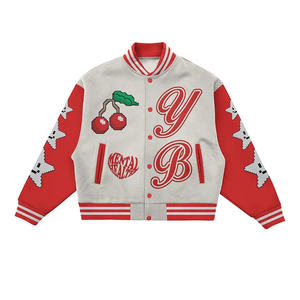 Veste de baseball Letterman grande taille Varsity Jacket personnalisé Baseball Graffiti veste pour hommes - Product Image 3