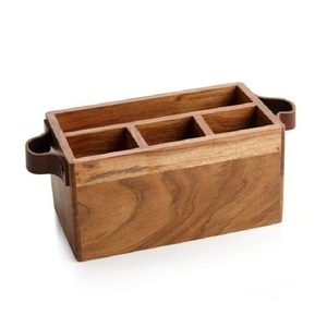 Support à ustensiles de cuisine en bois au design moderne, très vendu, pour une organisation optimale des ustensiles de cuisson, finition lisse, porte-cuillères en bois - Product Image 2