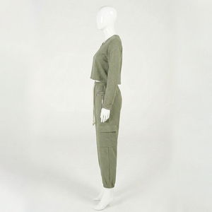 REDDITO SPORTS OEM Survêtement brodé pour femme adulte grande taille - Style urbain 100% coton écologique personnalisé décontracté - Product Image 6