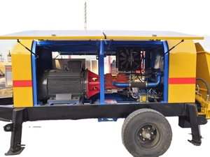 Vente chaude Mini Machine à Pompe à Béton Portable Divers Modèles avec Distance de Transport Vertical de 60m Télécommande Livraison Rapide - Product Image 5
