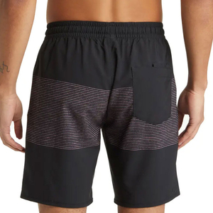 Shorts de bain pour hommes à rayures, séchage rapide, taille élastique, pour la plage, fournisseur OEM ODM personnalisé - Product Image 6