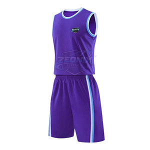 Uniforme de Baloncesto Deportivo para Hombre, Transpirable, Personalizado, de Alta Calidad, con el Mejor Diseño, 100% Poliéster, Servicio OEM - Product Image 2