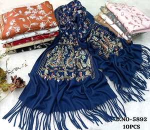 Women’s Viscose <b>Shawls</b> Printed Paisley Floral Design Lightweight Fringed <b>Wrap</b> Scarf for Fashion Wholesale - Product Image 4