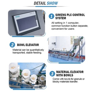 Automatico Envasadora Bolsas Doypack sacchetto pre-fatto misto granello liquido storta sacchetto rotatorio macchina di sigillatura per la zuppa di microfono - Product Image 4