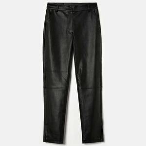 Pantalones de Vestir Casuales de Cuero para Mujer, Cintura Media, MOQ Bajo, Venta al por Mayor, Pantalones de Cuero para Mujer para Actividades al Aire Libre - Product Image 4