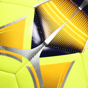 High Quality Professional Field Match Size 5 Football Premium PU Synthetic Leather Shiny Shell <b>Hand</b>-<b>Stitched</b> 32 Panels - Product Image 6
