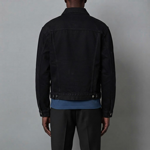 Wholesale <b>Men's</b> Winter casual wear Customizable Denim <b>Jacket</b> Long Sleeve heavyweight Breathable Windproof 100% Cotton <b>man</b> <b>jacket</b> - Product Image 6