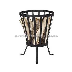 Iron <b>Fire</b> Pit With Stand And Mesh Cover Exclusive Quality Round Shape <b>Fire</b> Pit For Indoor And Outdoor Use - Product Image 2