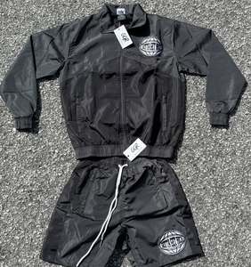 Conjunto Deportivo Unisex de Talla Grande, Estilo Casual de Invierno, Lavado Ácido, Ecológico, Personalizable con Etiqueta Privada, Nuevo Diseño - Product Image 2