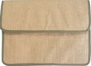 Natural Fiber Jute File Bag – Durable Eco Friendly <b>Document</b> <b>Folder</b> Bag <b>for</b> Office and School Use - Product Image 5