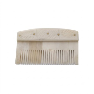 Nuevo peine para el cabello de hueso animal, 100% hecho a mano, material de cuerno natural, antiestático, desenreda el cabello sin esfuerzo, peine para peinar para hombres y mujeres - Product Image 1