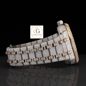 Nuevo Reloj Mecánico Analógico Resistente al Agua con Incrustaciones de Oro Rosa, Fabricación India Personalizada, para Regalos, Promociones, Venta al Por Mayor y Exportación - Product Image 5
