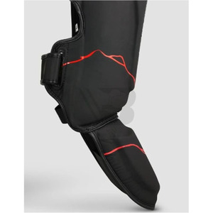 Protège-tibias personnalisables de haute qualité avec protection professionnelle, design léger et durable, en cuir PU - Product Image 2
