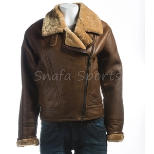 2026 New Fashion Women Autumn <b>Jacket</b> Short Real <b>Sheepskin</b> Women Leather <b>Jacket</b> Made by Pakistani Manufactured - Product Image 2