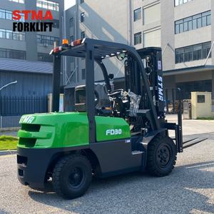 סטמה מיני 3טון 3.5 טון קיבולת עומס נגד בעירה פנימית מלגזה דיזל מעליות משאית מחיר זול - Product Image 5