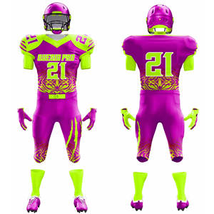 Uniformes de Fútbol Americano de Alta Calidad, Nuevos Uniformes de Equipo Sublimados, Camiseta Deportiva de Spandex, Personalización de Nombres de Equipos, Jersey Americano - Product Image 4