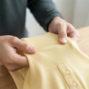 Camiseta de Manga Larga para Hombre, Transpirable, de Algodón, Estilo Casual Elegante, Camiseta de Manga Larga de Algodón de Lujo, Polo Casual para Hombre - Product Image 4