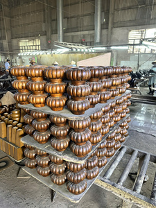 Custom Solid Wood Furniture <b>Legs</b> Round Shape <b>for</b> <b>Sofa</b> Ottoman Cabinet Replacement OEM Supplier Wooden Furniture <b>Legs</b> - Product Image 2